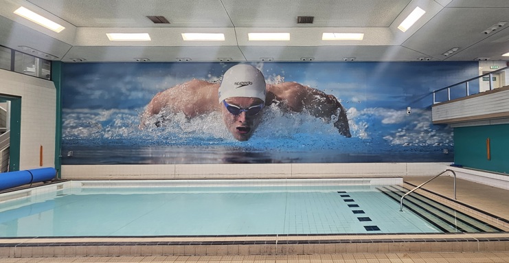 New look for Grangemouth Sports Complex pool | Falkirk Council